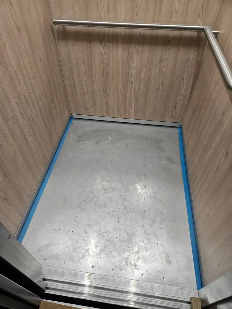 revetement de sol ascenceur